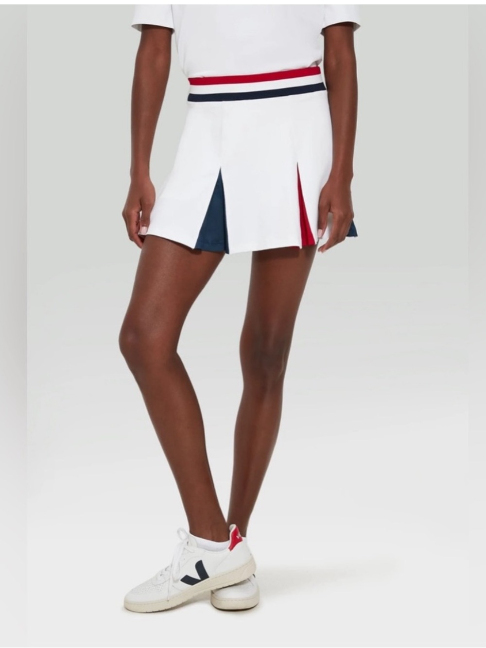 Tuckernuck americana pleated tennis skort womens L athletic